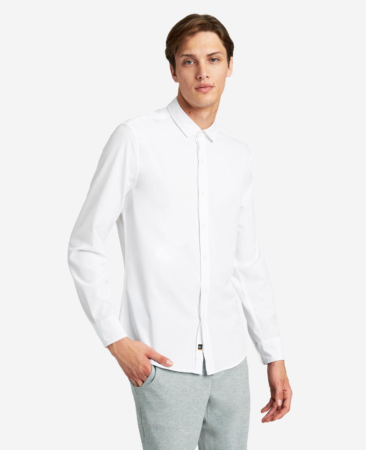 Kenneth Cole | Performance Slim Fit Button Down Shirt by KENNETH COLE