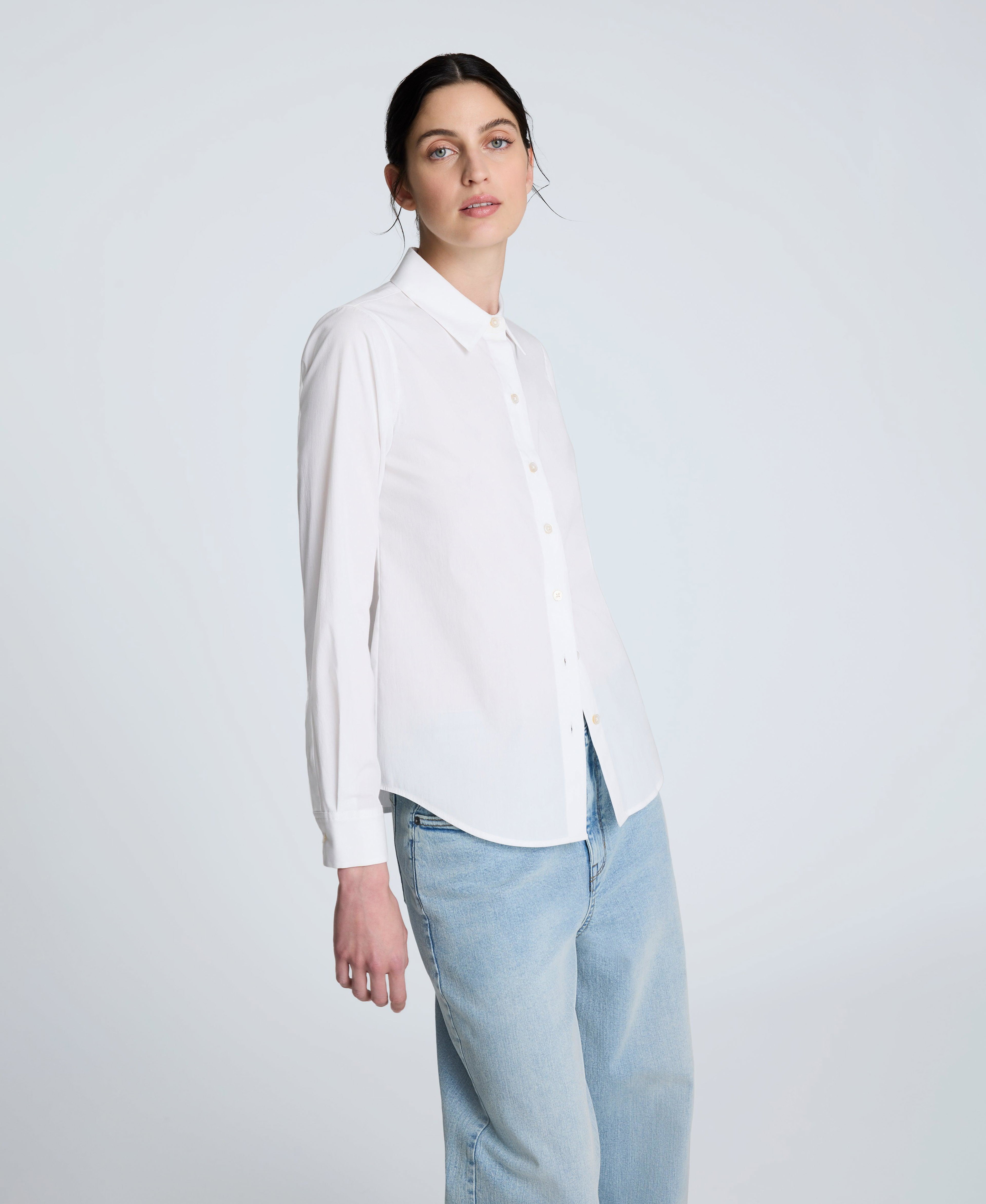 Kenneth Cole | Poplin Button Front Shirt by KENNETH COLE