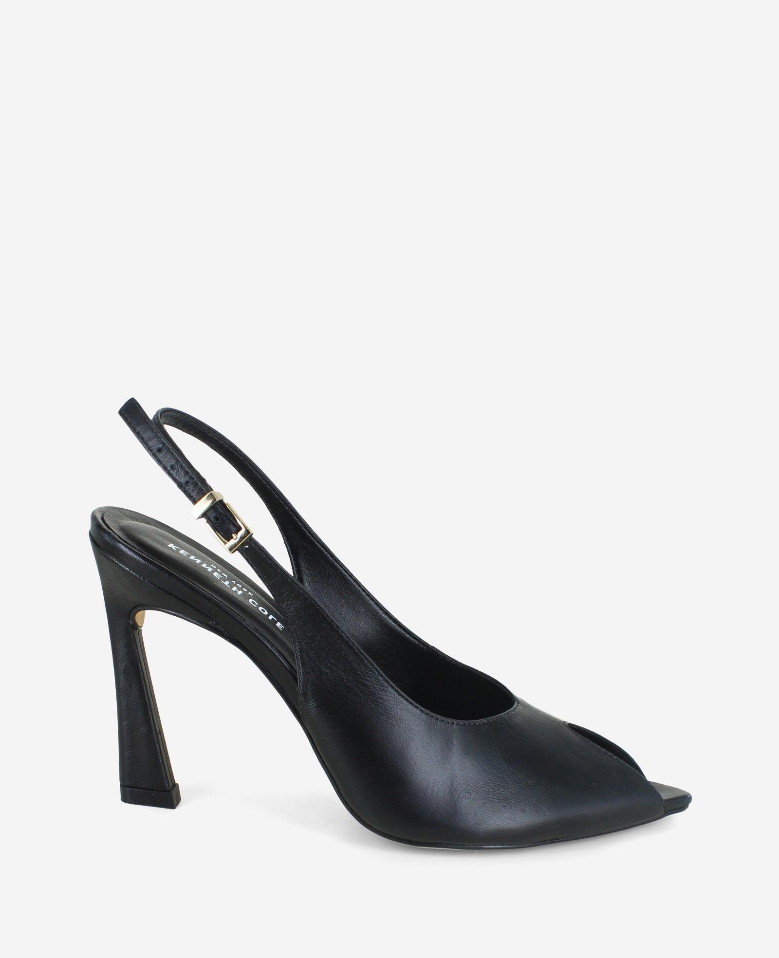 Kenneth Cole | Priya Leather Peep Toe Slingback Heel by KENNETH COLE