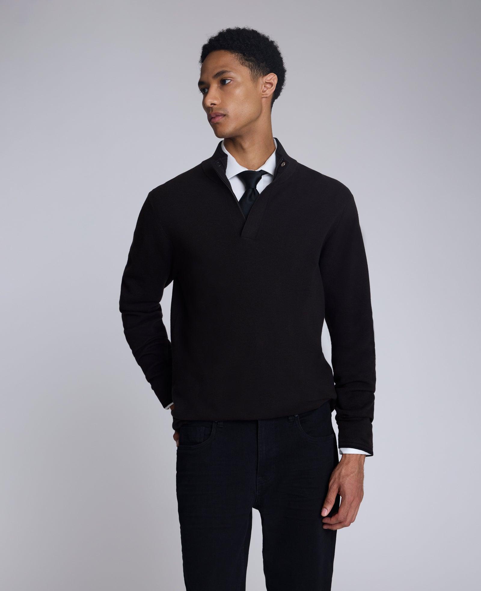 Kenneth Cole | Quarterzip Pullover Sweater by KENNETH COLE