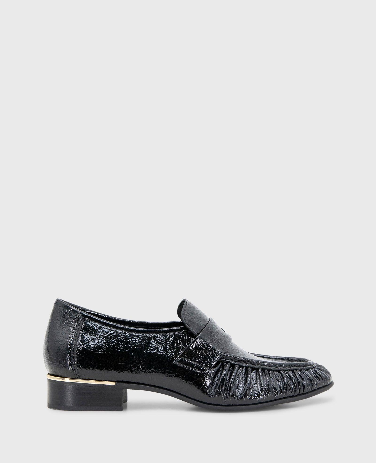 Kenneth Cole | Reece Crinkle Patent Penny Loafer by KENNETH COLE