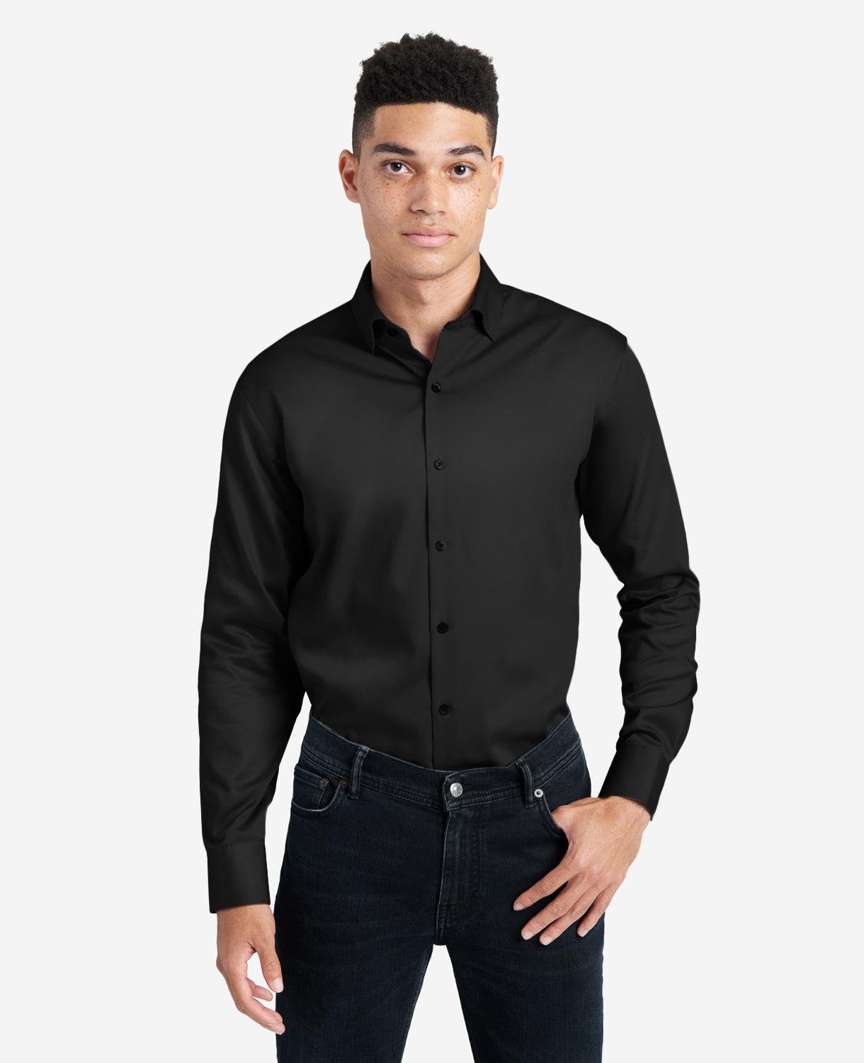 Kenneth Cole | Regular-Fit Button-Down Stretch Dress Shirt With Tek Fit by KENNETH COLE