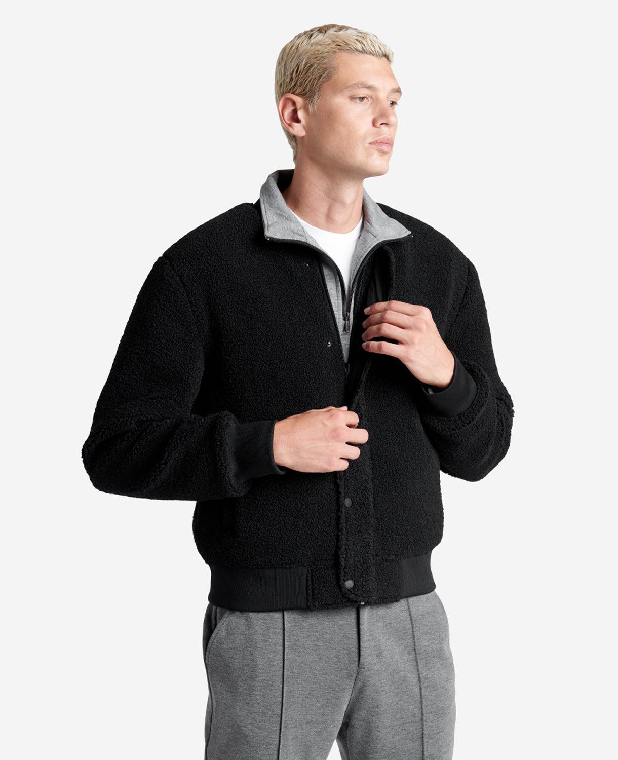 Kenneth Cole | Reversible Sherpa Bomber Jacket by KENNETH COLE