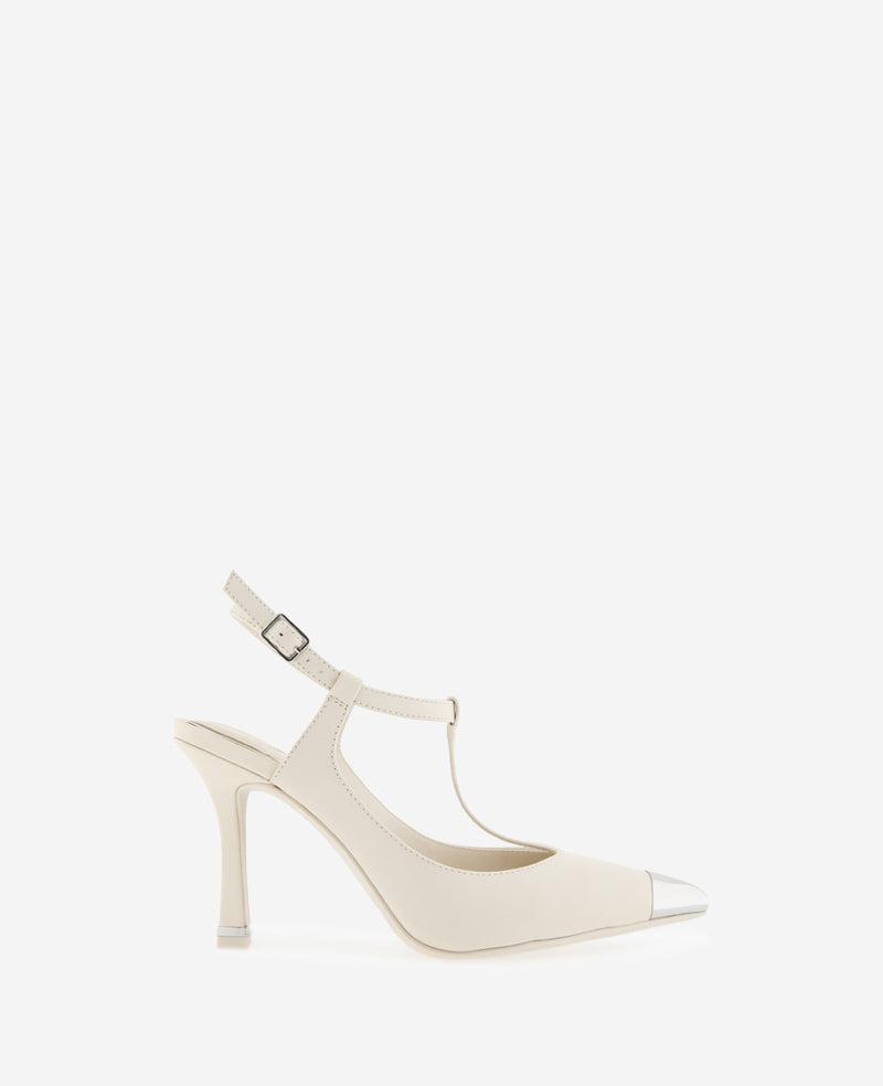 Kenneth Cole | Romi T-Strap Leather Slingback Heel by KENNETH COLE