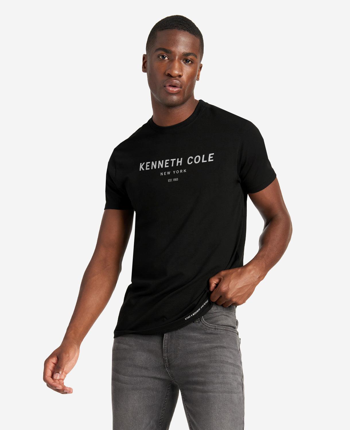 Kenneth Cole | Site Exclusive! 1983 Logo T-Shirt by KENNETH COLE