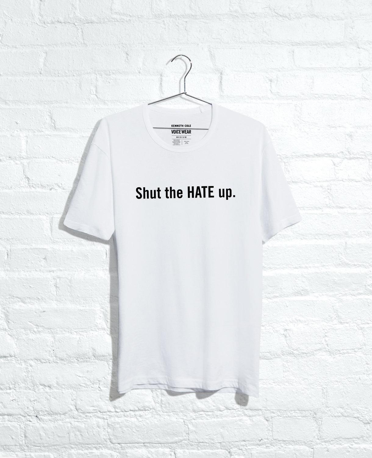 Kenneth Cole | Site Exclusive! Shut The Hate Up T-Shirt by KENNETH COLE