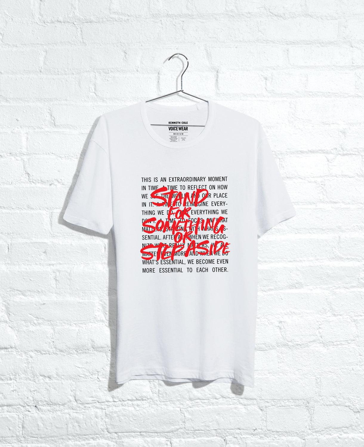 Kenneth Cole | Site Exclusive! Stand For Something T-Shirt by KENNETH COLE