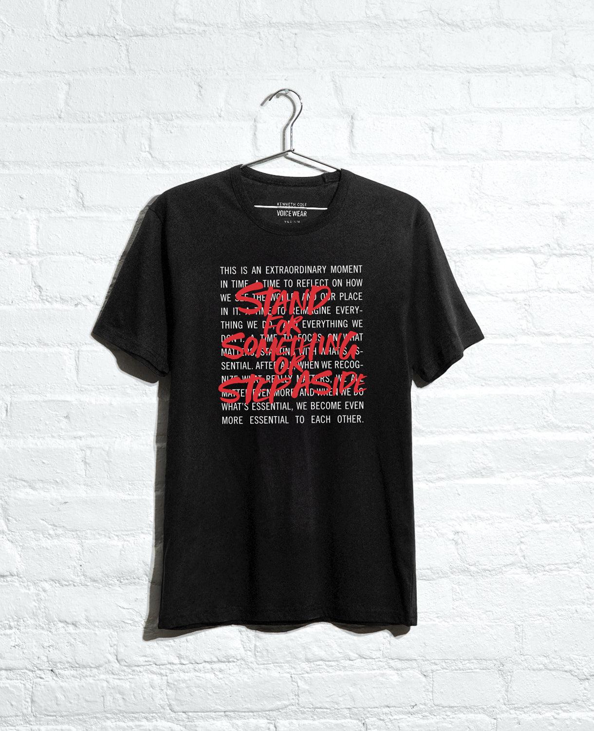 Kenneth Cole | Site Exclusive! Stand For Something T-Shirt by KENNETH COLE