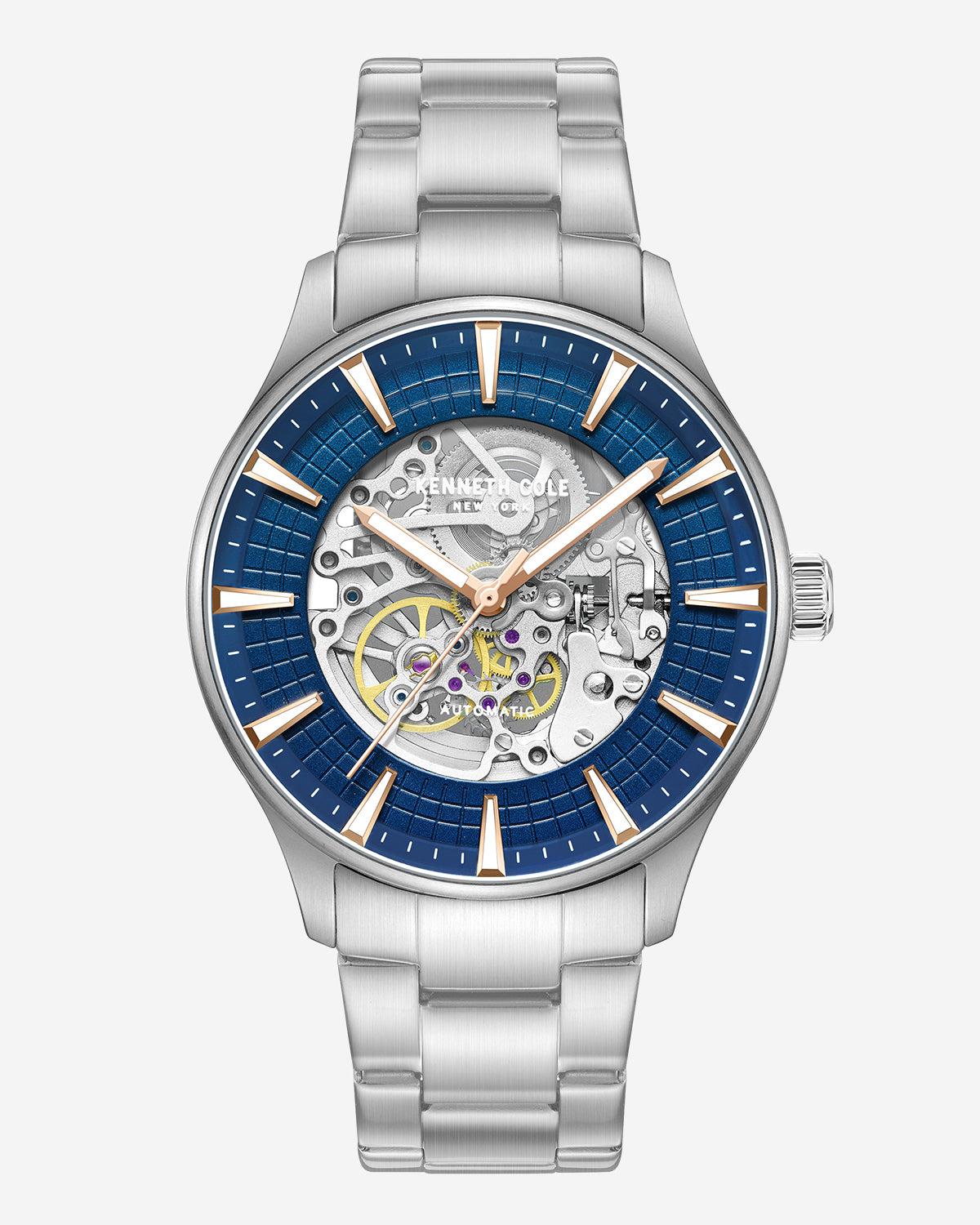 Kenneth Cole | Skeleton Automatic Bracelet Watch by KENNETH COLE