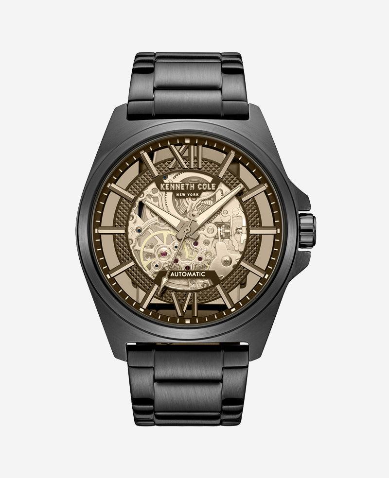 Kenneth Cole | Skeleton Automatic Bracelet Watch by KENNETH COLE