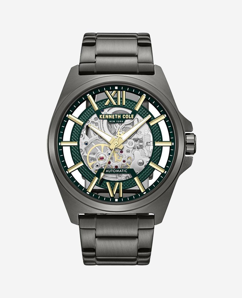 Kenneth Cole | Skeleton Automatic Bracelet Watch by KENNETH COLE