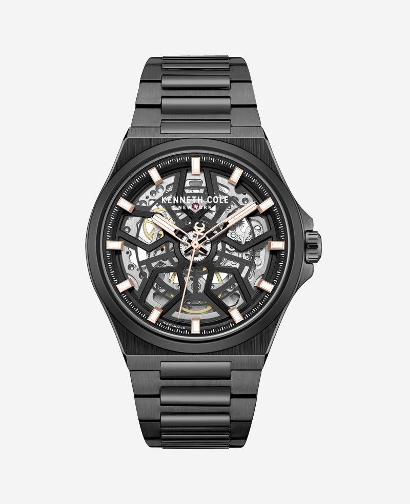 Kenneth Cole | Skeleton Automatic Bracelet Watch by KENNETH COLE