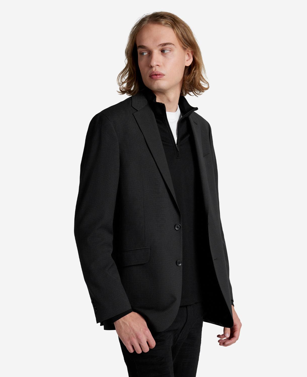 Kenneth Cole | Slim-Fit Mini Grid Suit Separate Sport Coat by KENNETH COLE