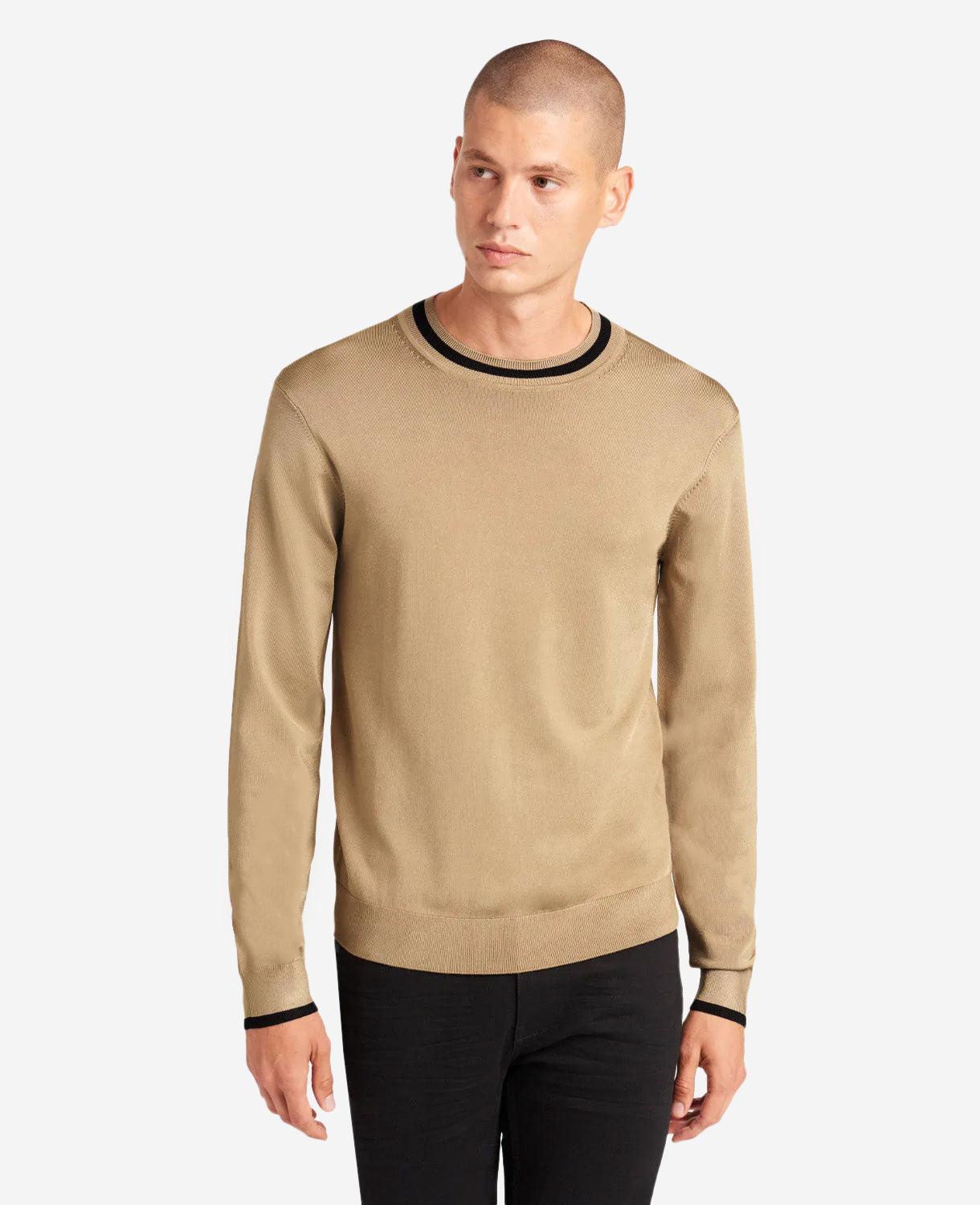 Kenneth Cole | Striped Collar Pullover Knit by KENNETH COLE
