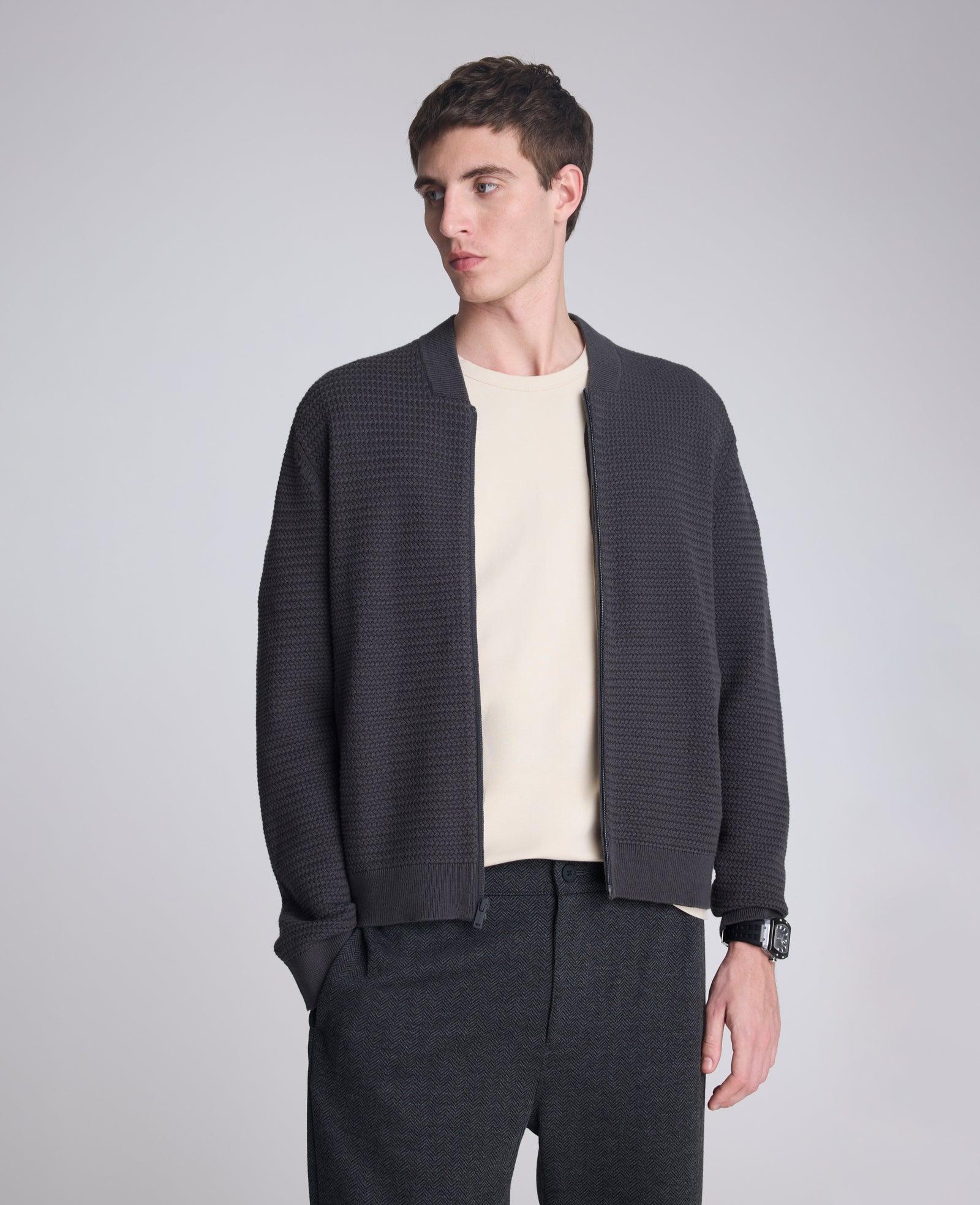 Kenneth Cole | Sweater Bomber Jacket by KENNETH COLE