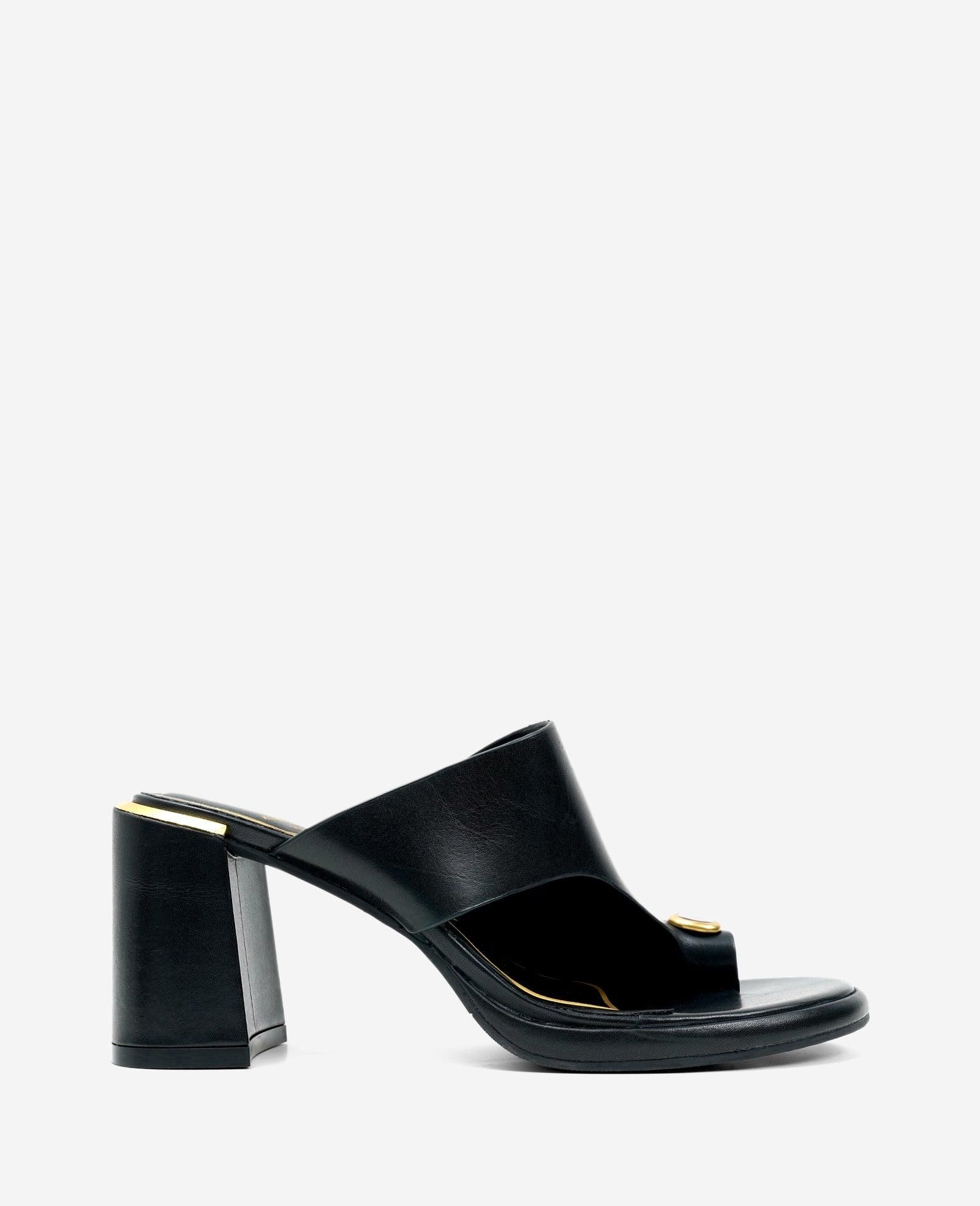 Kenneth Cole | Syndika Leather Stone Toe Ring Heeled Sandal by KENNETH COLE