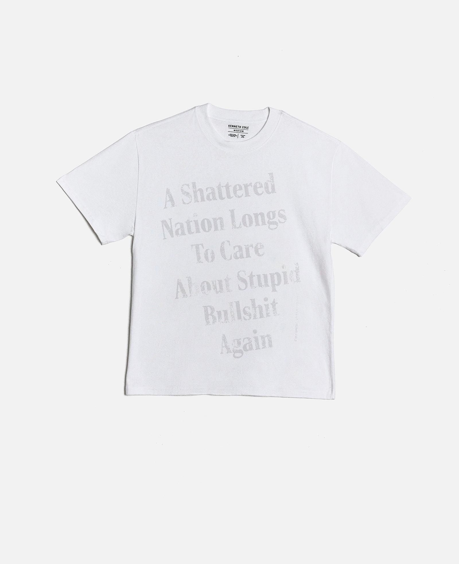 Kenneth Cole | The Onion Shattered Nation Unisex Tee by KENNETH COLE