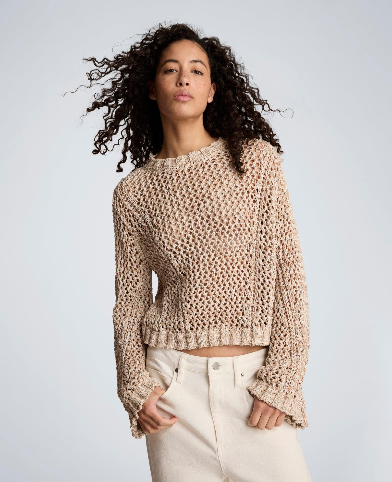 Kenneth Cole | Two Tone Open Stitch Pullover by KENNETH COLE