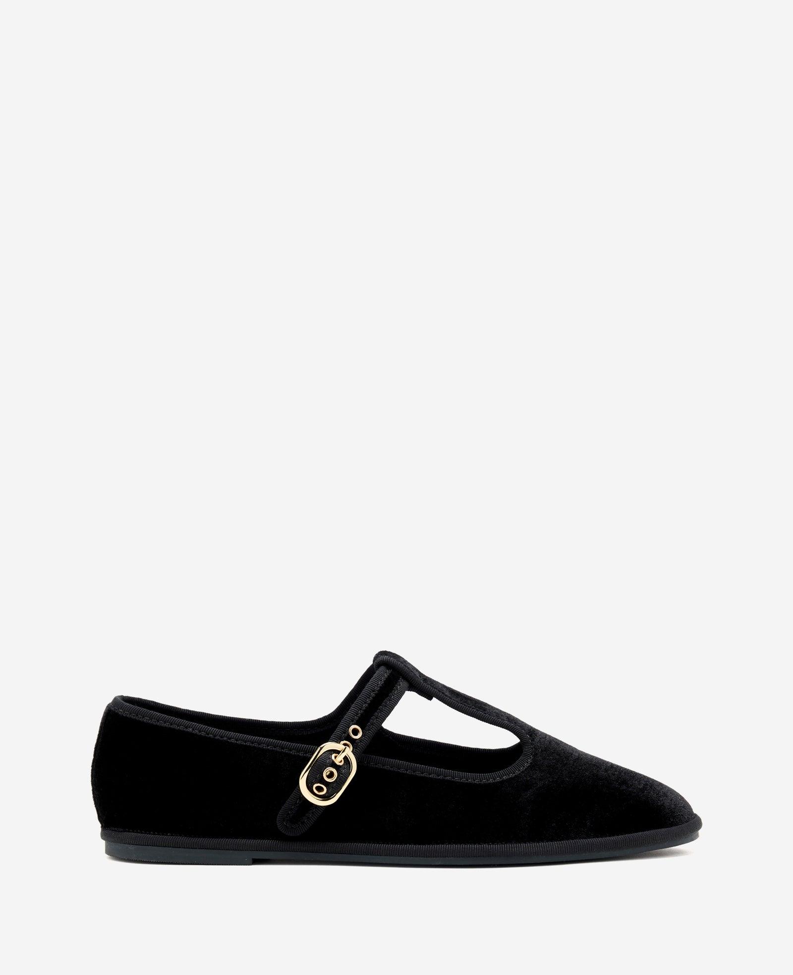 Kenneth Cole | Verona Velvet T-Strap Mary Jane Flat by KENNETH COLE
