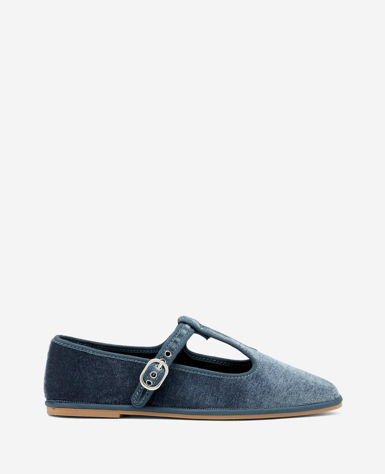 Kenneth Cole | Verona Velvet T-Strap Mary Jane Flat by KENNETH COLE