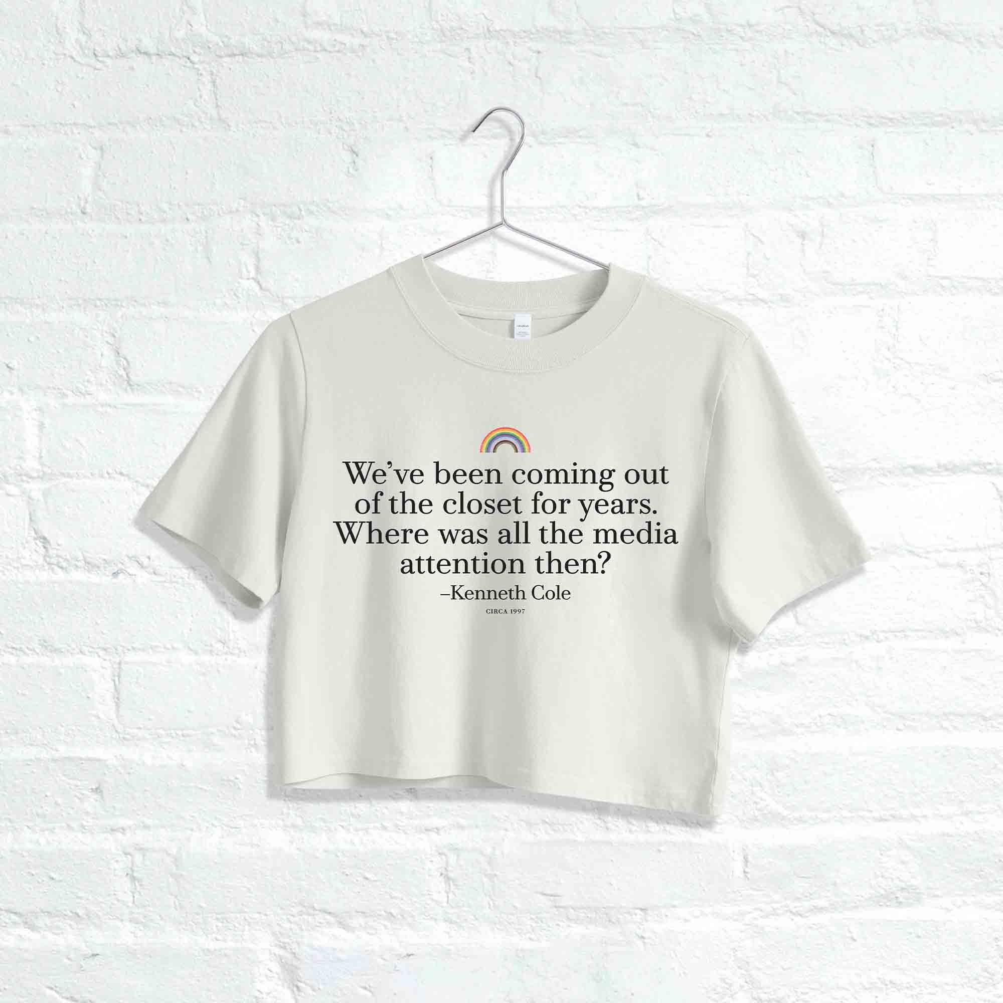 Kenneth Cole | Women's Closet Cropped Tee by KENNETH COLE