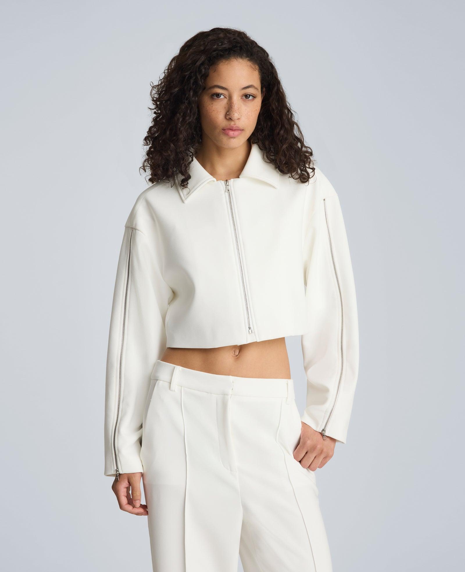 Kenneth Cole | Zip-Up Jacket With Zipper Sleeves by KENNETH COLE