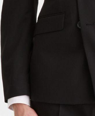 Men's Double-Breasted Slim-Fit Nested Suit by KENNETH COLE REACTION