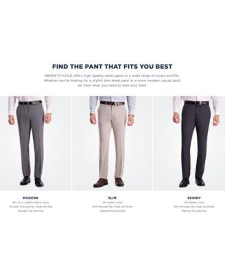 Premium Stretch Modern-Fit Casual Pant by KENNETH COLE REACTION