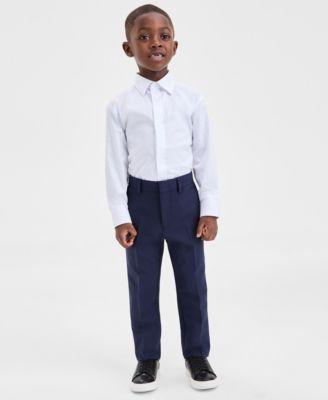 Toddler and Little Boys' Flat Front Pants by KENNETH COLE REACTION