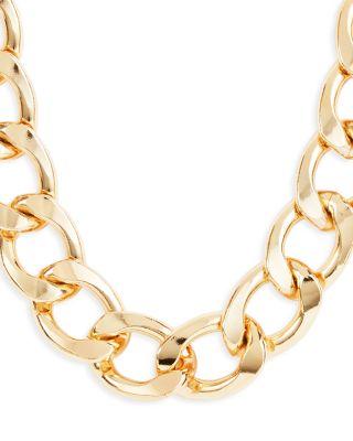 Chunky Link Statement Necklace by KENNETH JAY LANE