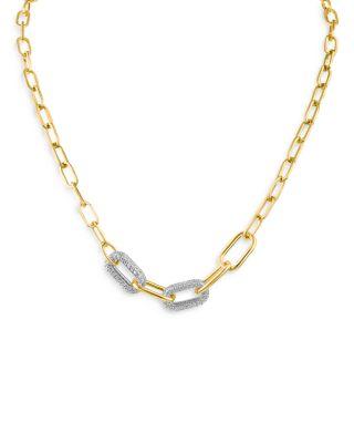 Pav&eacute; Chain Necklace by KENNETH JAY LANE