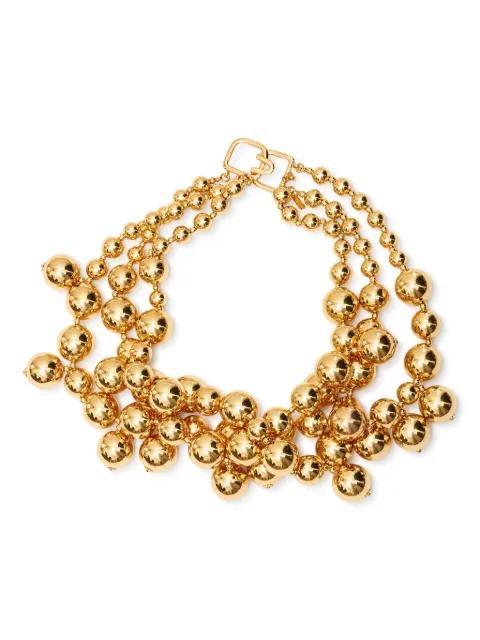 bead-embellished necklace by KENNETH JAY LANE