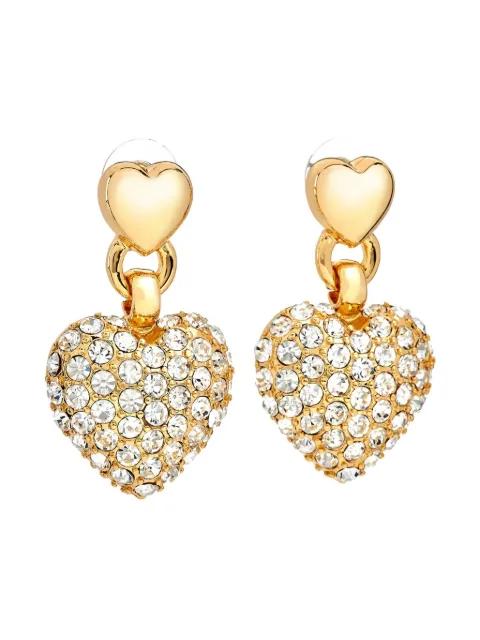 crystal-embellished earrings by KENNETH JAY LANE