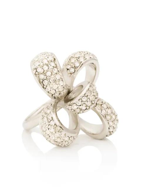 crystal-embellished ring by KENNETH JAY LANE