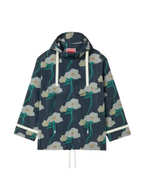 Archive Rose floral parka by KENZO