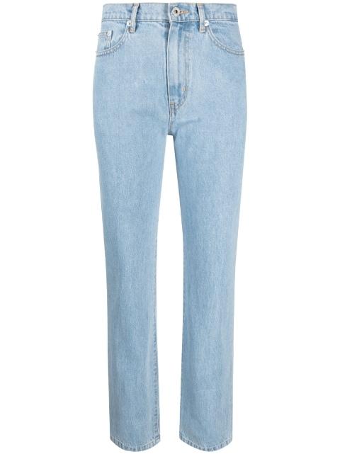 Asagao straight-leg jeans by KENZO