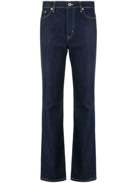 Asagao straight-leg jeans by KENZO