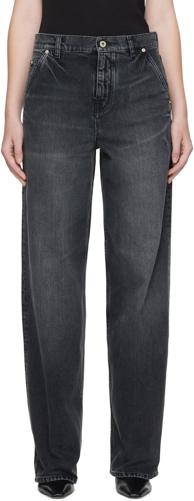 Black Kenzo Paris Futura 2000 Edition Workwear Jeans by KENZO