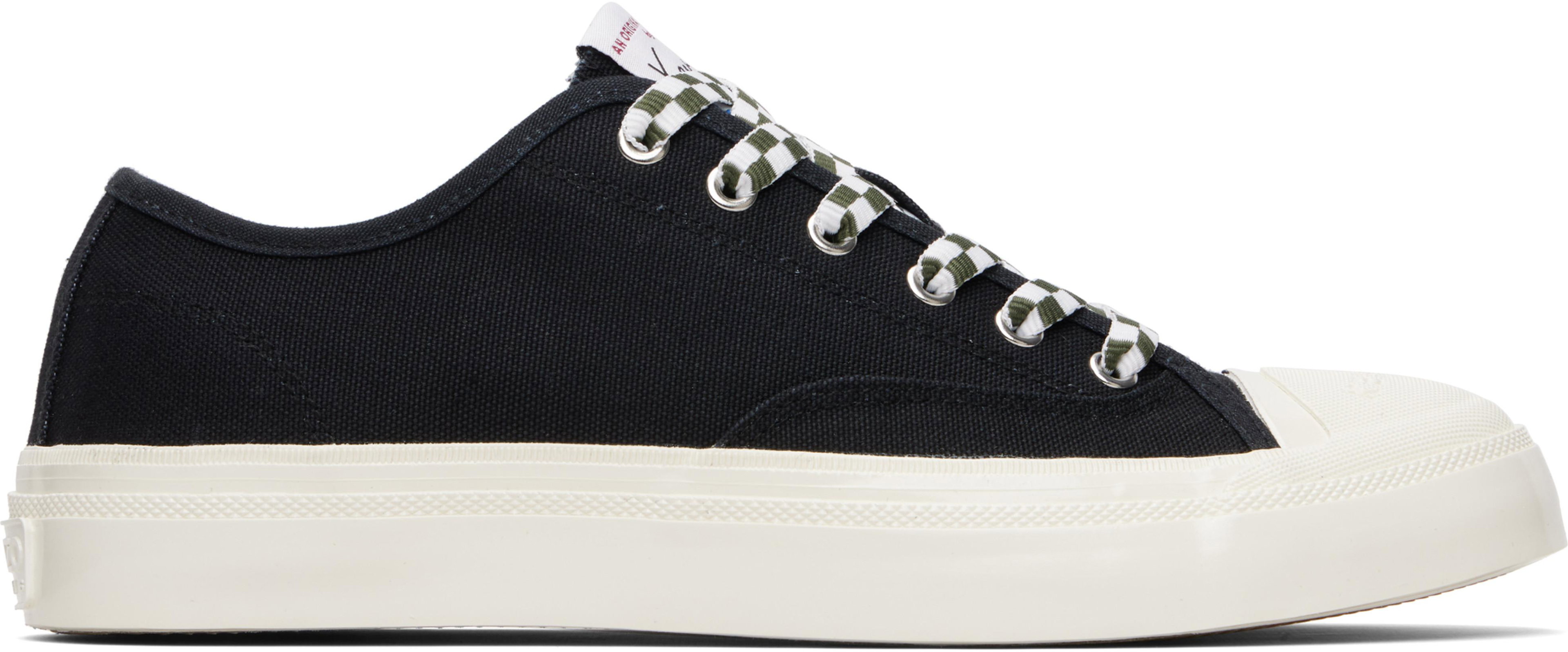 Black Kenzo Paris 'KENZO Hoshi' Low Top Sneakers by KENZO