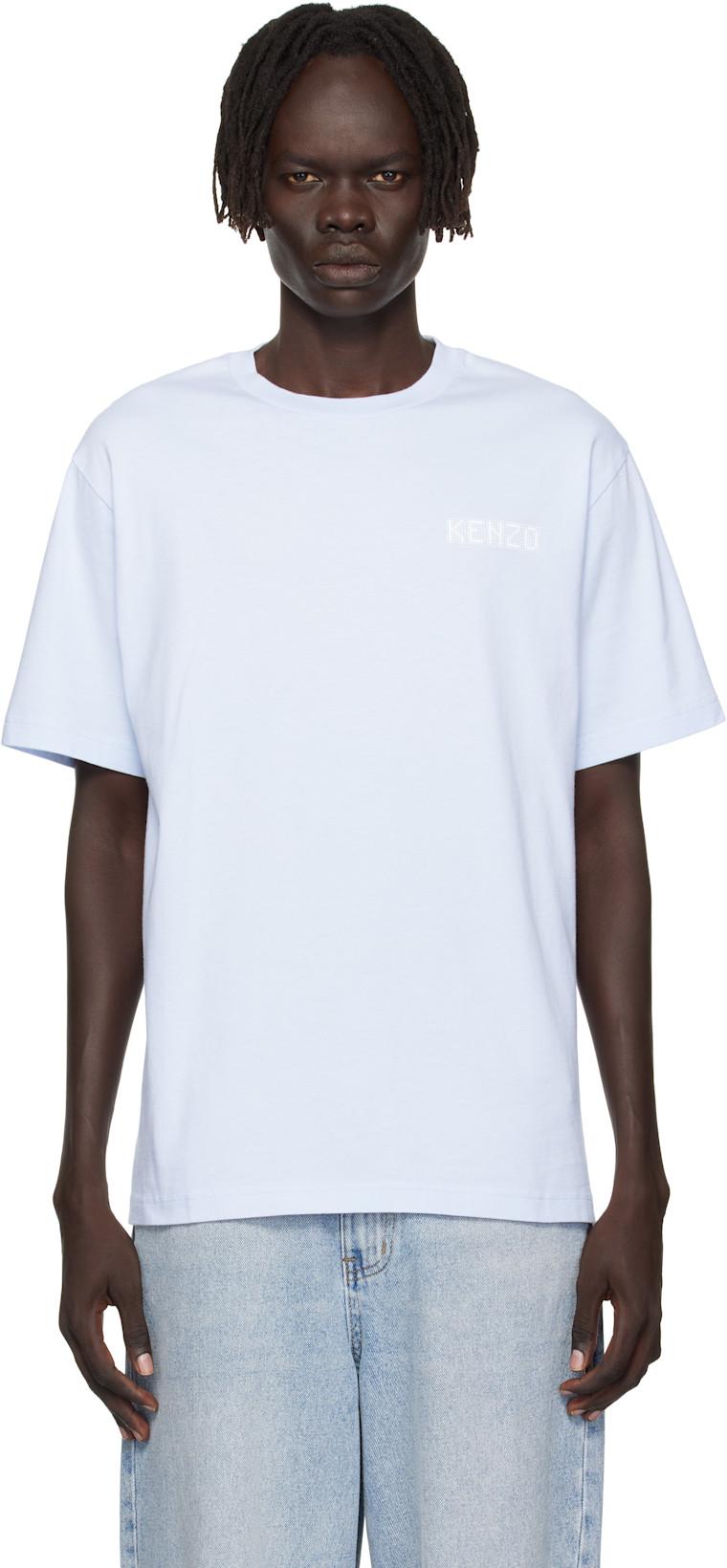 Blue Kenzo Paris 'KENZO City' T-shirt by KENZO