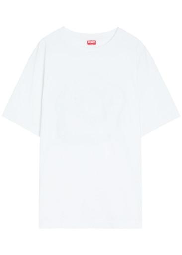 Boke Flower 2.0 appliquéd cotton T-shirt by KENZO