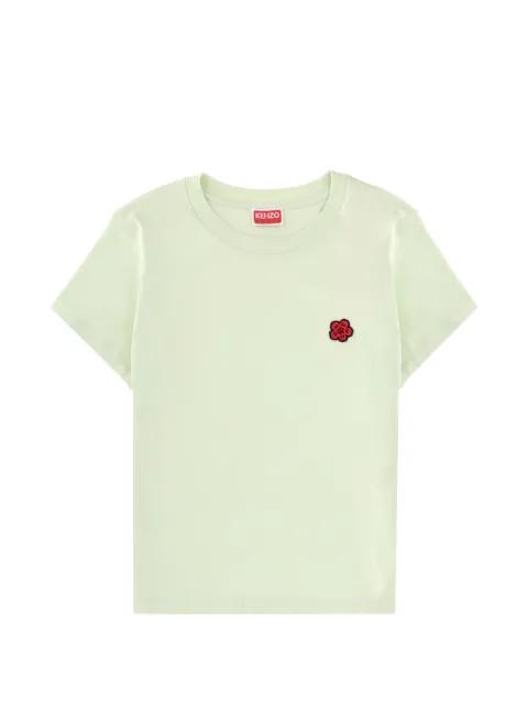 Boke Flower appliqué T-shirt by KENZO
