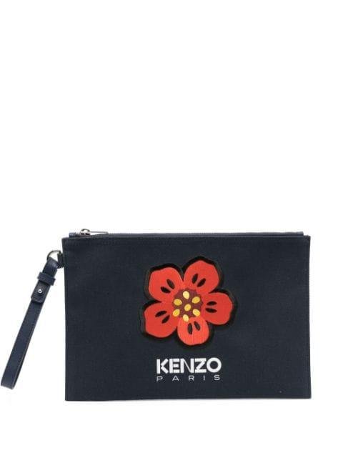 Boke Flower motif clutch by KENZO