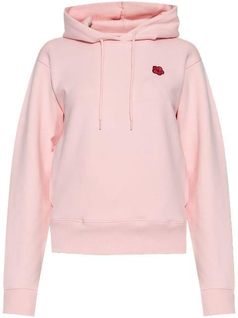 Boke Flower-print cotton hoodie by KENZO