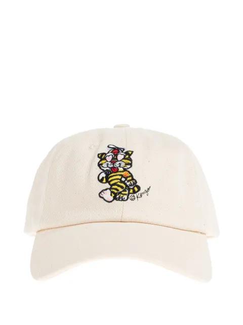 Cartoon embroidered baseball cap by KENZO