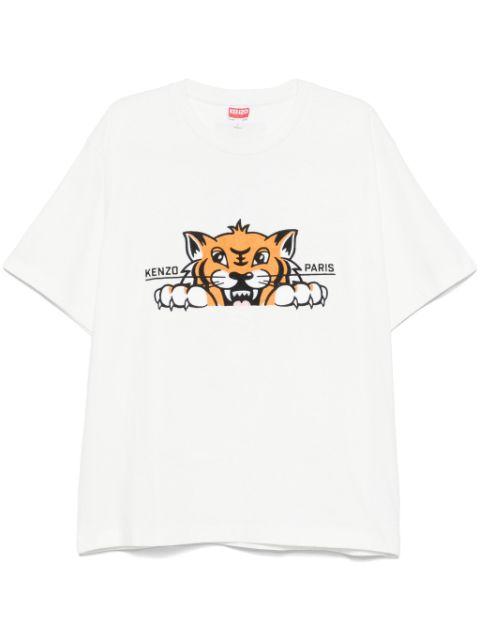 Gots Happy Tiger T-shirt by KENZO
