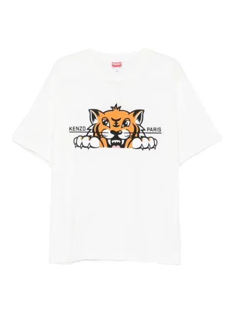 Happy Tiger cotton T-shirt by KENZO