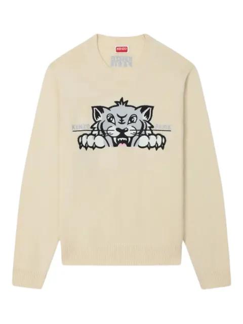 Happy Tiger sweater by KENZO