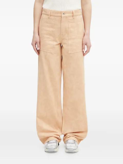 KENZO Peonies patch-pocket jeans by KENZO