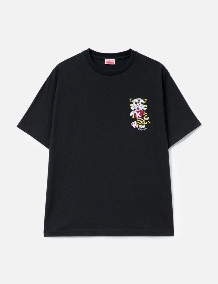 'KENZO Wild Tiger' Embroidered Oversized T-shirt by KENZO